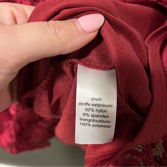 Maurice’s plus size lace long sleeve blouse 4X - Picture 7 of 12